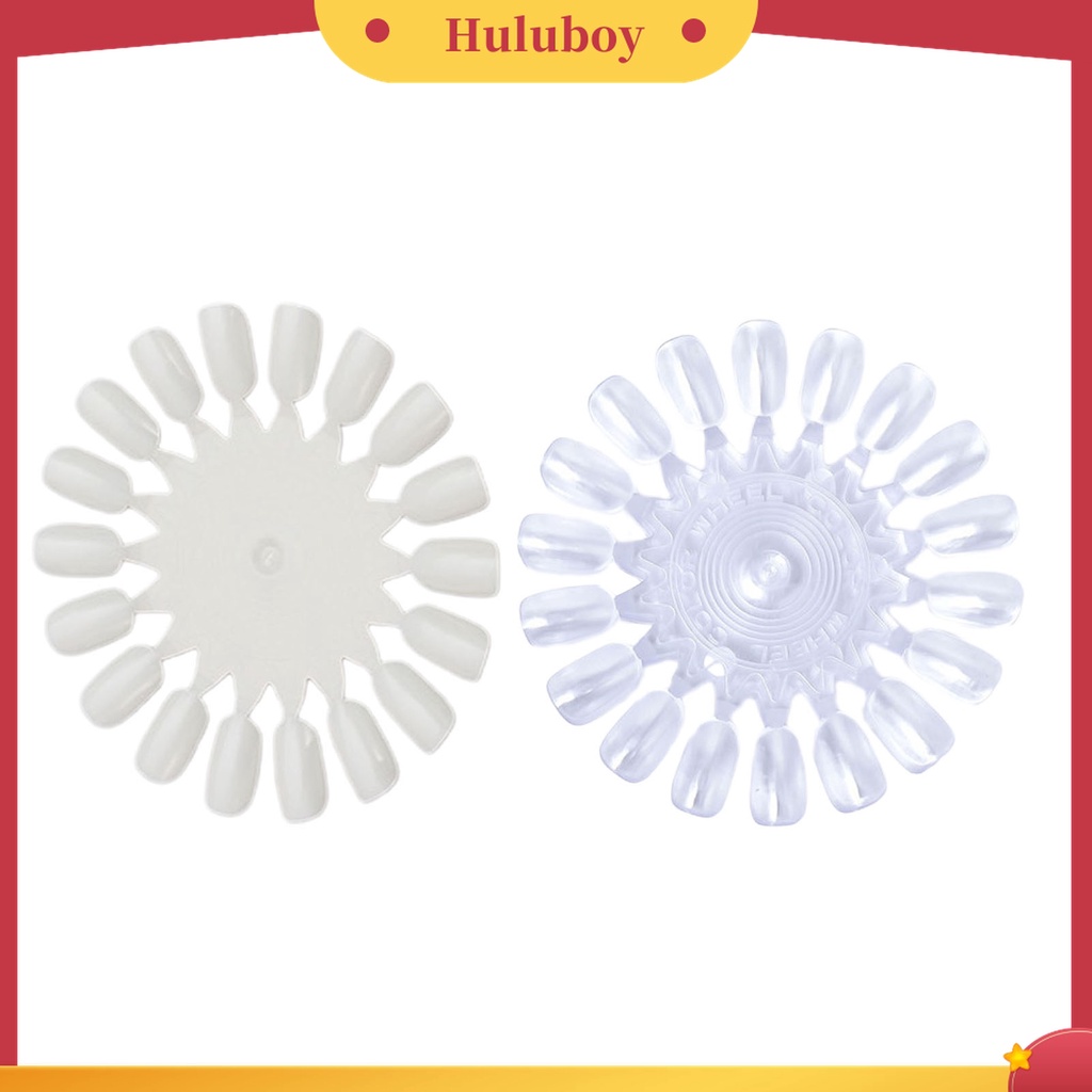 Huluboy Huluboy♡ Palet Display Warna Kutek Multifungsi Bahan Plastik Untuk Nail Art DIY