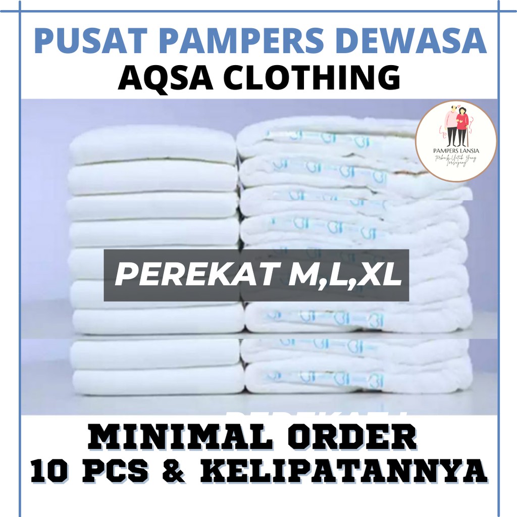 POPOK DEWASA MURAH - DIAPERS DEWASA UKURAN M L DAN XL