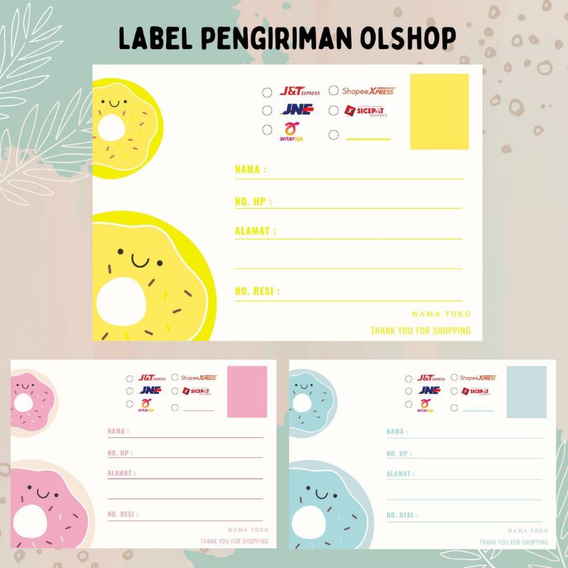 

Label Olshop Pengiriman Murah Ecer Grosir