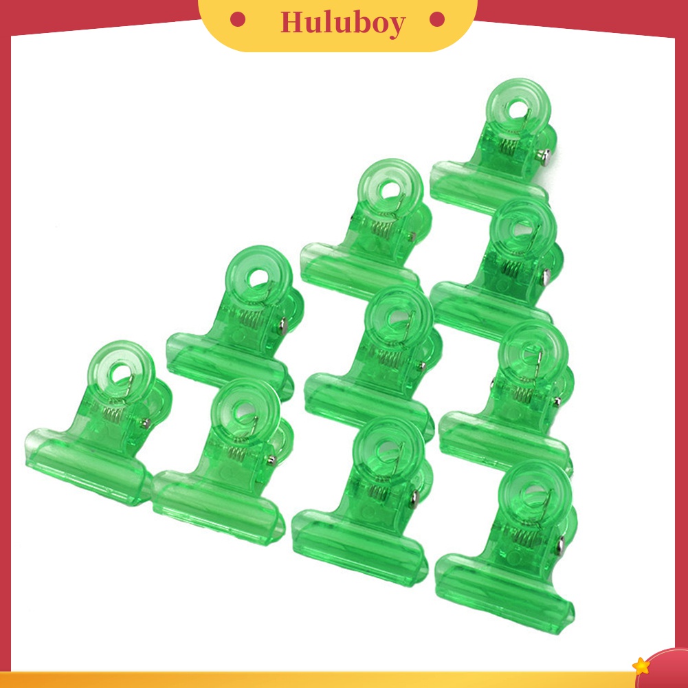 Huluboy Huluboy♡ 10pcs Klip Penjepit Extension Kuku Untuk Manicure