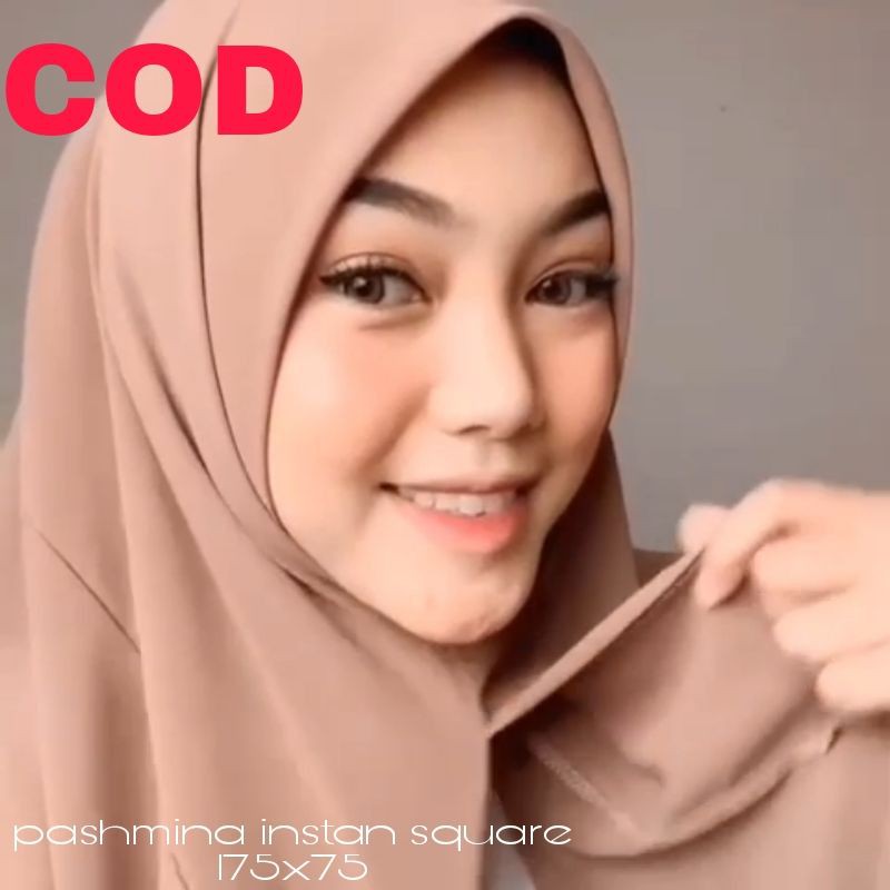 PASHMINA INSTAN SQUARE / PASHMINA SQUARE / PASHMINA SEGIEMPAT