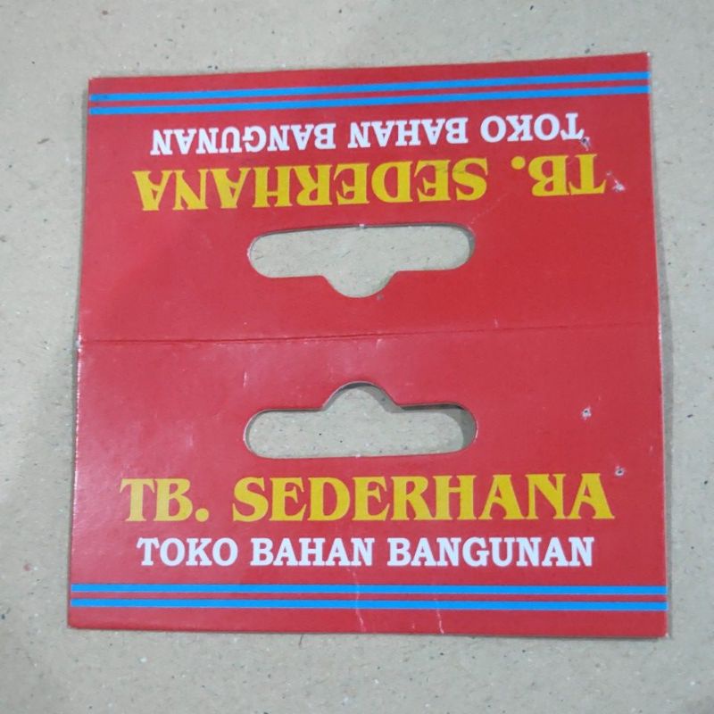 

Label/Gantungan/Name tagUkuran 8x8Cm