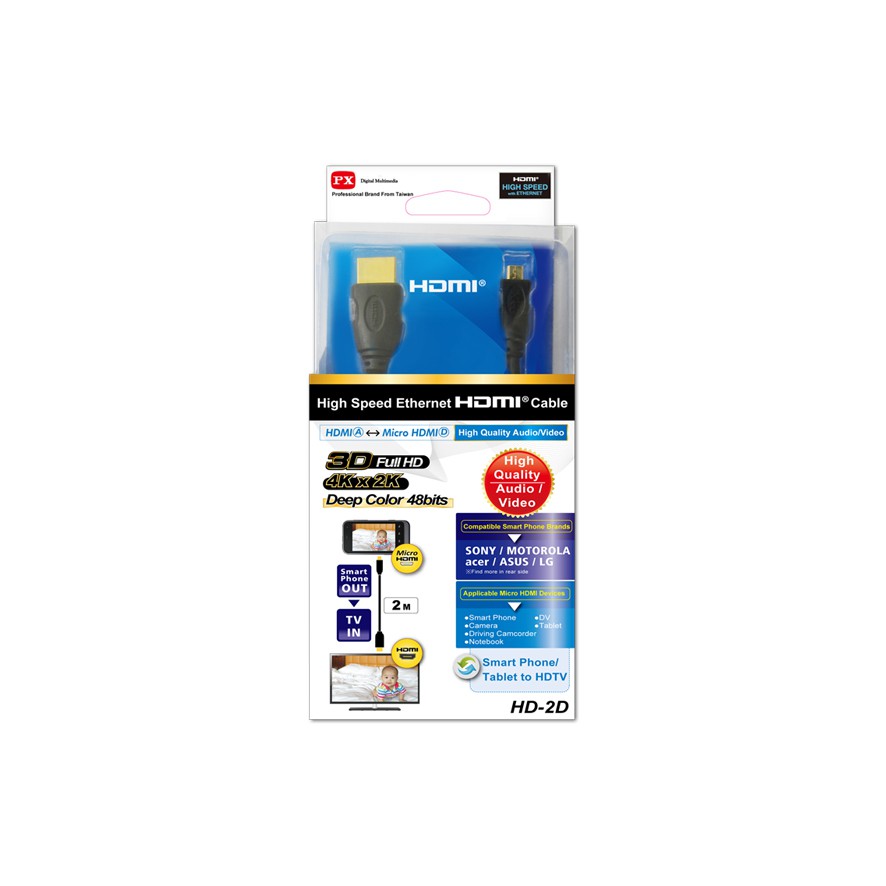 Kabel HDMI PX - PX HDMI Cable / HD-2D - 2M