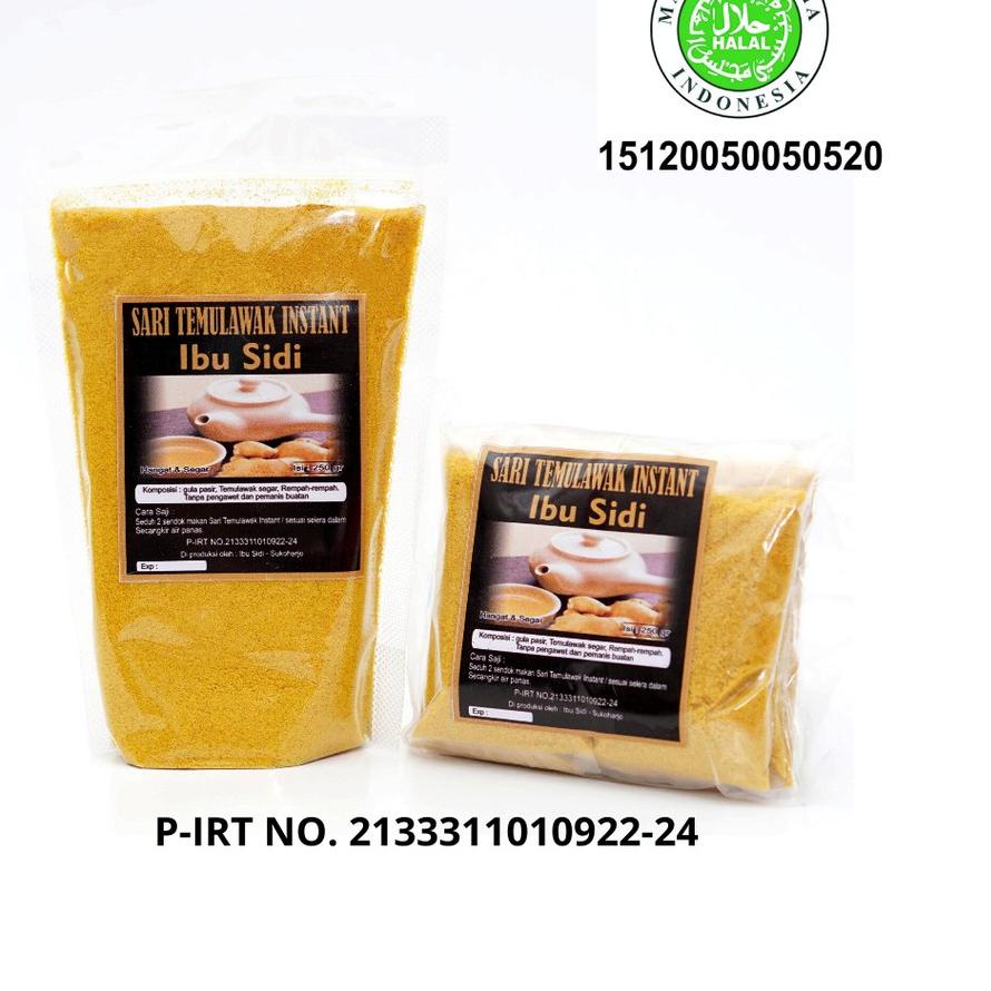 

>D2289) ⭐⭐⭐⭐⭐ SARI TEMULAWAK INSTANT IBU SIDI MINUMAN HERBAL KHAS SOLO produck terbaik