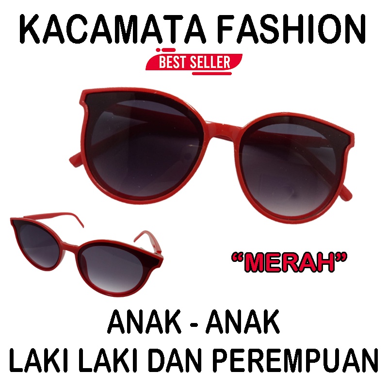 baru Kacamata Anak anak lucu kacamata gradasi fashion anak baby sunglasses unisex children glasses