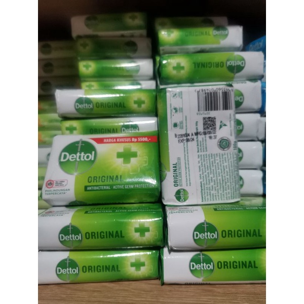 DETTOL SABUN BATANG 100GR X 5 (OBRAL) MIX VARIANT