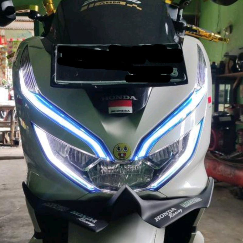 Stiker Alis pcx 150cc polos atas bawah terbaru