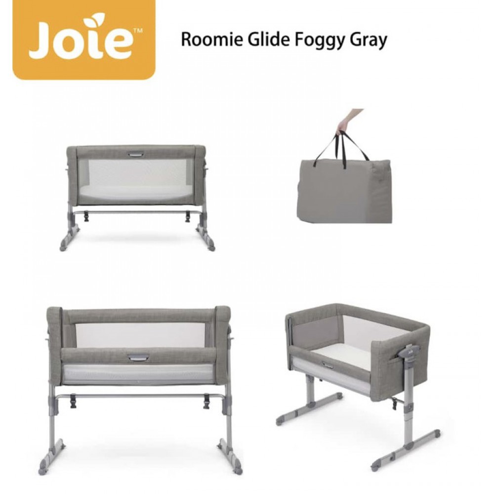 joie roomie glide foggy gray