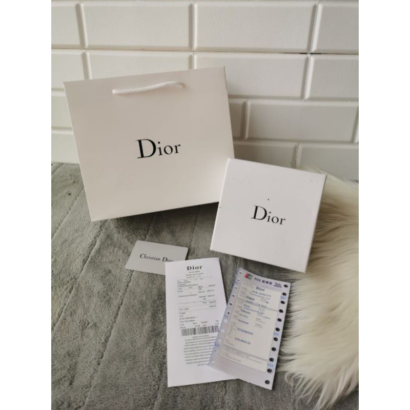 DIOR GESPER SINGLE LEATHER &amp; KANVAS free box