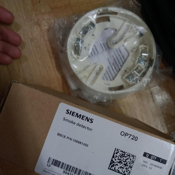 SMOKE DETECTOR SIEMENS OP720/SIEMENS OP720 WITH DETECTOR DB721 Mantap