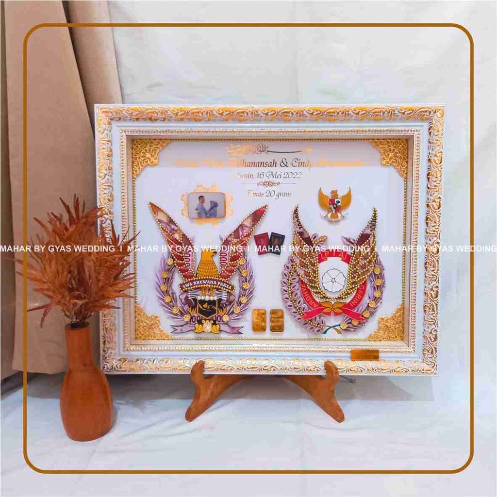 (Pre Order 10 Hari) MAHAR LOGO TNI AU - PIA