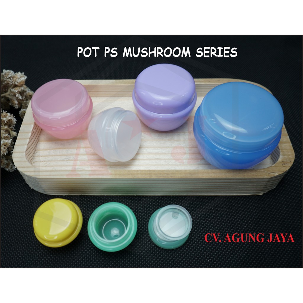 Pot Cream 50 g Mushroom / Empty Jar Cream/ Pot Kosmetik