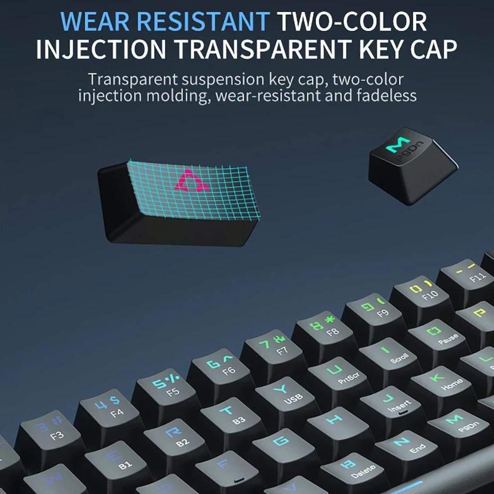 Jual LEBARAN SALE Goojodoq Bluetooth Mechanical Keyboard Wireless with