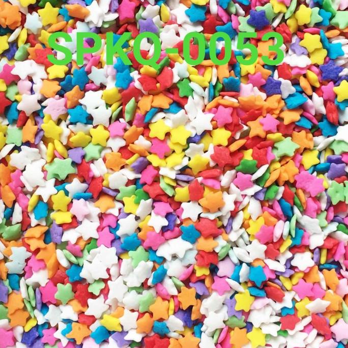 

Premium Product!!! Spkq-0053 Sprinkles Sprinkle Sprinkel 250Gr Bintang Confetti Rainbow - Paling Diminati