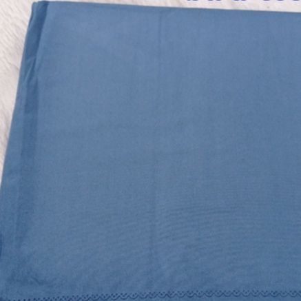 Segi empat voal oscara polos / jilbab polos azara-dark blue