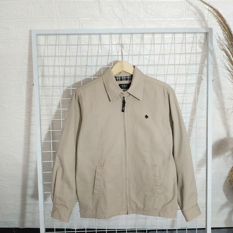 jaket casual harrington polo British second Original