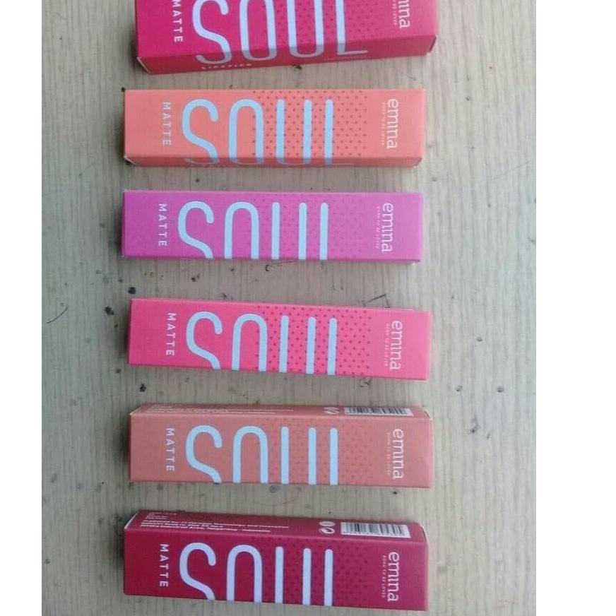 ❆ ORIGINAL Lipstick Emina Soulmatte Lipstik Soul Matte ◄