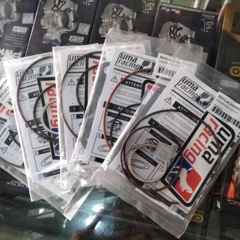 REPLACEMENT KIT/paking BLOK NINJA UMA RACING UK: 65mm