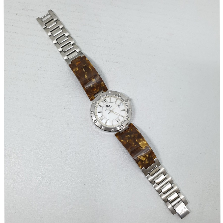 Raymond Daniel RD206 Silver Akr.Coklat, Jam Tangan Wanita, Original