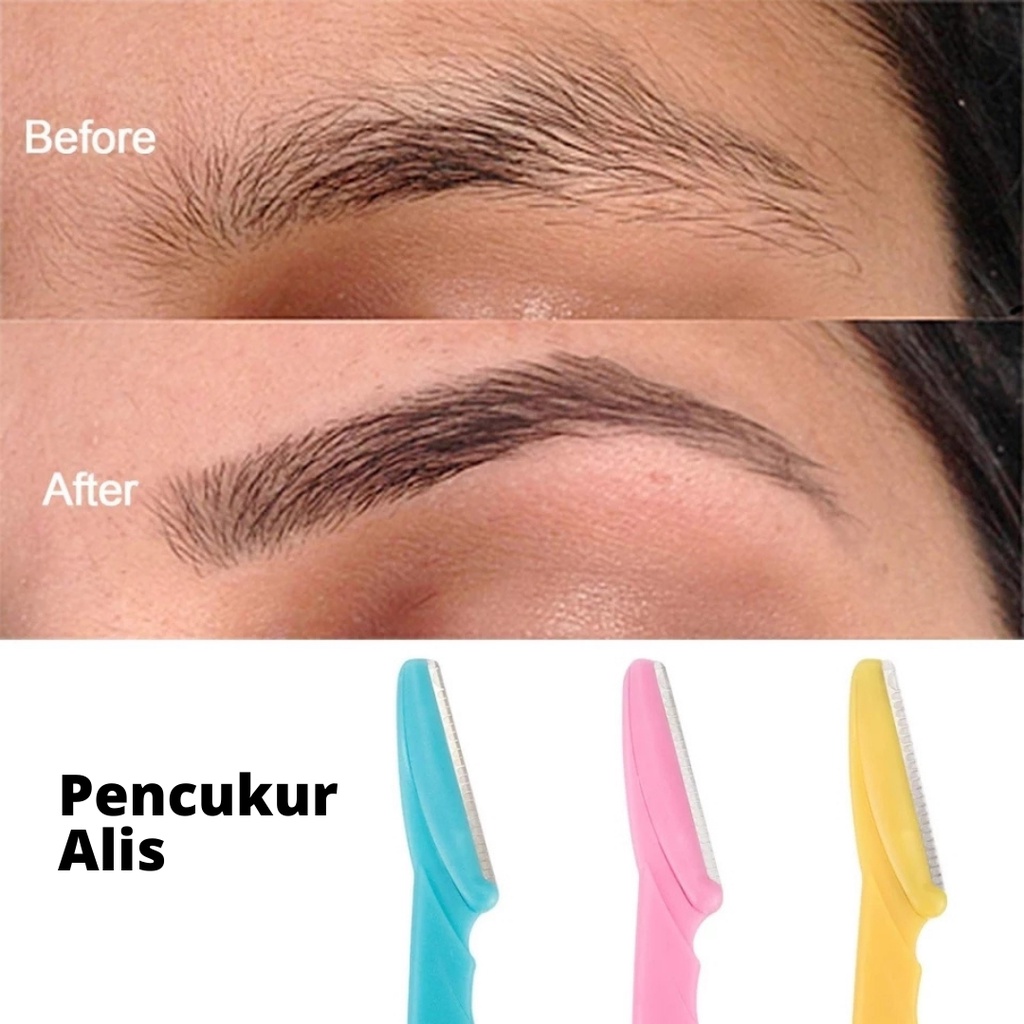 PISAU ALIS // Alat Pencukur Alis // Tinkle Eyebrow Razor // Trimmer Pencukur Bulu Alis // COD