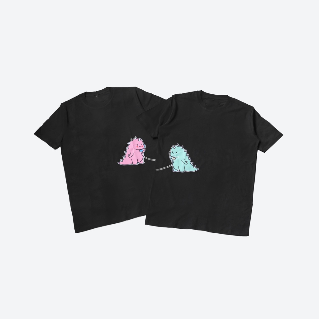 Kaos custom DINO COUPLE