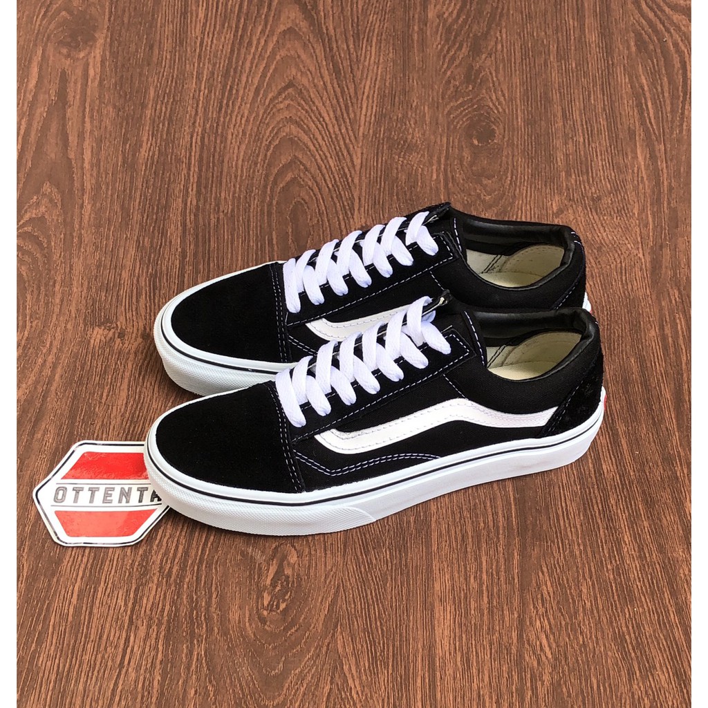 VANS OLDSKOOL BLACK WHITE WAFFLE DT BNIB