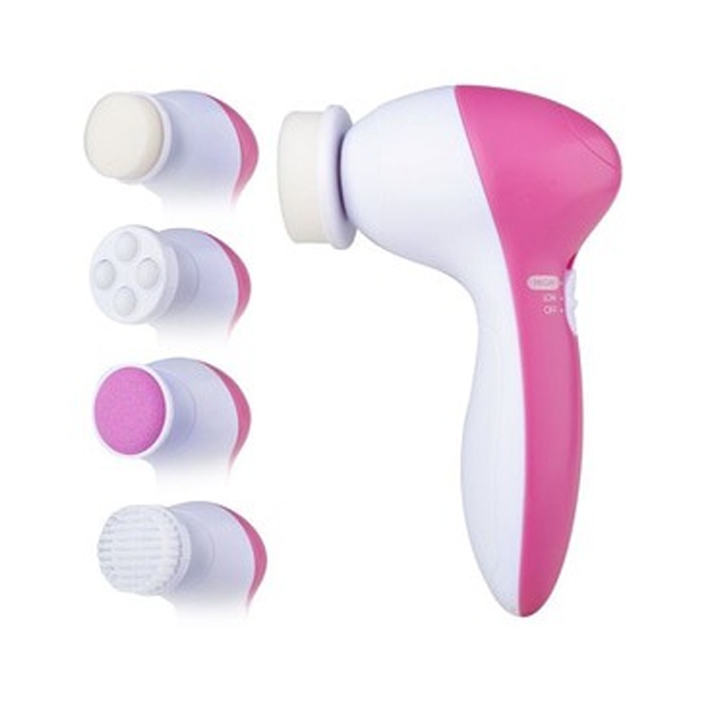 Alat Facial Wajah 5 in 1Mesin Pemijat Wajah Face Beauty Care Massager