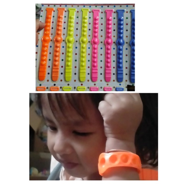 Jam tangan pop it anak / lucu / murah / banyak pilihan warna