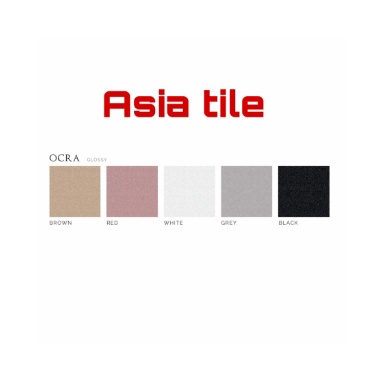 ASIA TILE OCRA GLOSSY UK.40X40 DINDING LANTAI KERAMIK PLATINUM