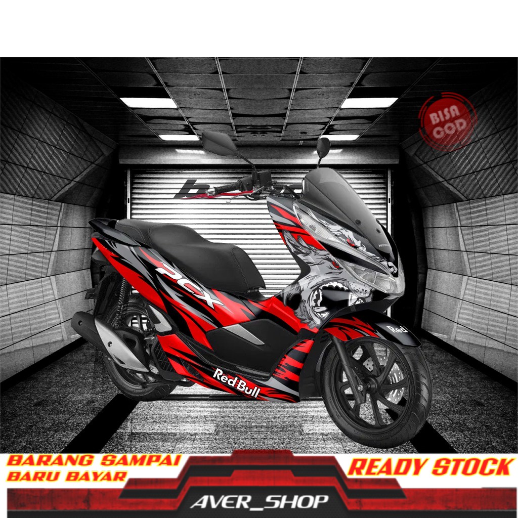 Striping pcx full body Stiker motor pcx variasi Decal full body pcx 150