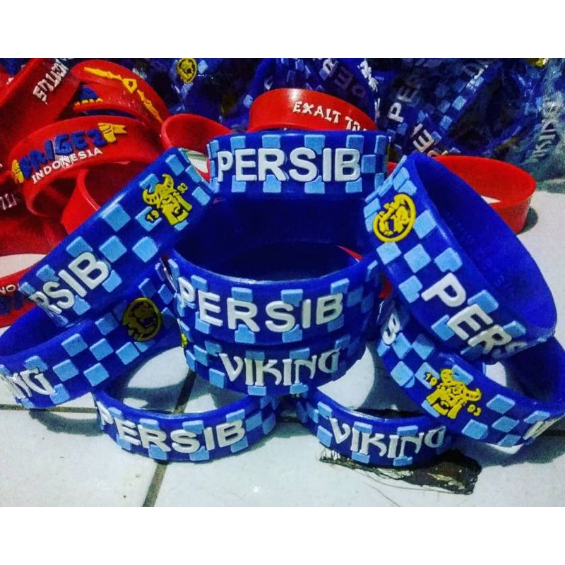 gelang karet ruber club bola custom#cartinhy