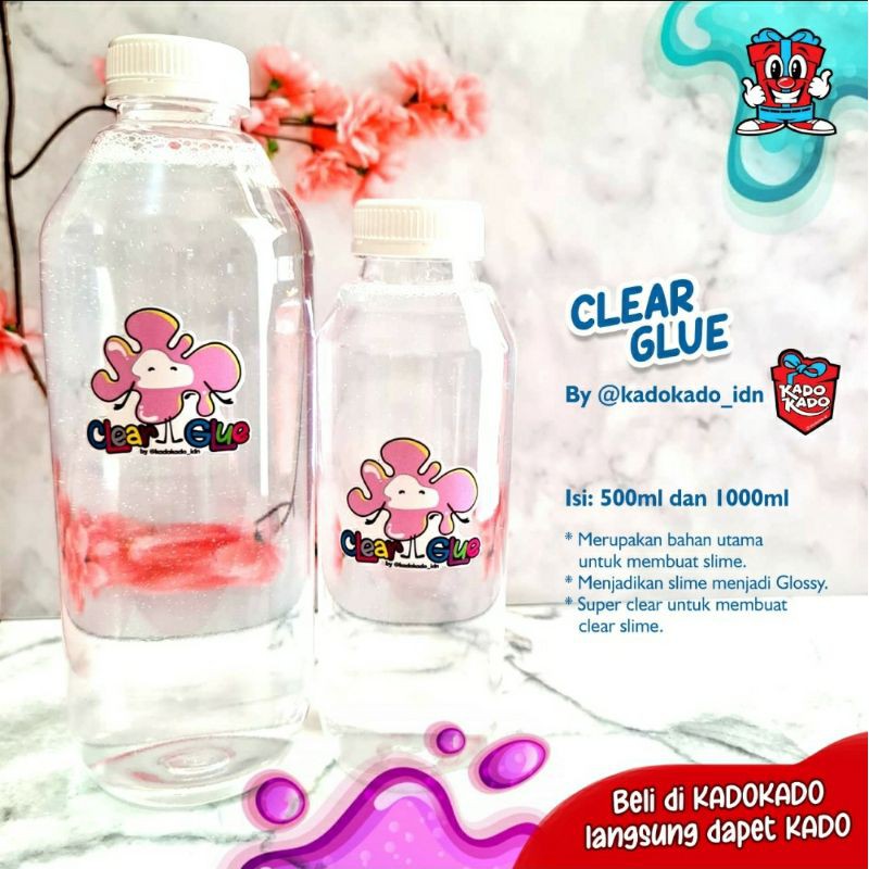 

Super Clear Glue 500ml / bahan slime
