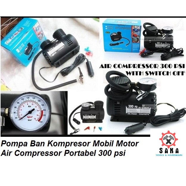 Kompresor Mini Pompa Ban Elektrik Mini Air Compressor Kompressor Mobil Motor Portabel