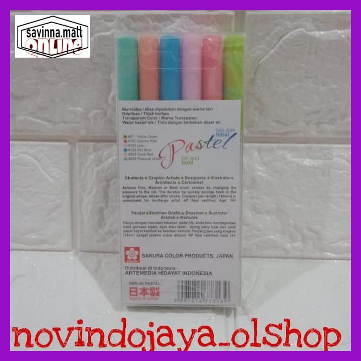 

U0Uo879- Koi Brush Pen Warna Pastel Y7Ry688-