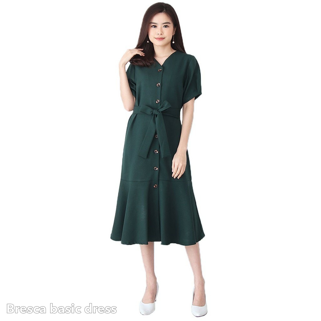 Bresca basic dress -Thejanclothes