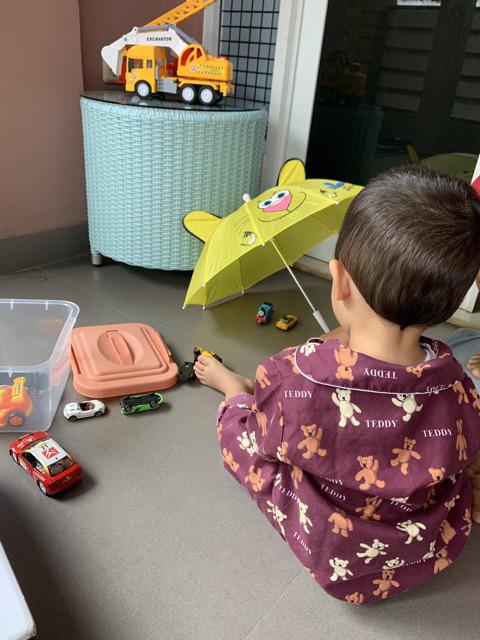 234 / Payung Model Tanduk Mini Lipat Anak / Umbrella Mini Kuping Karakter