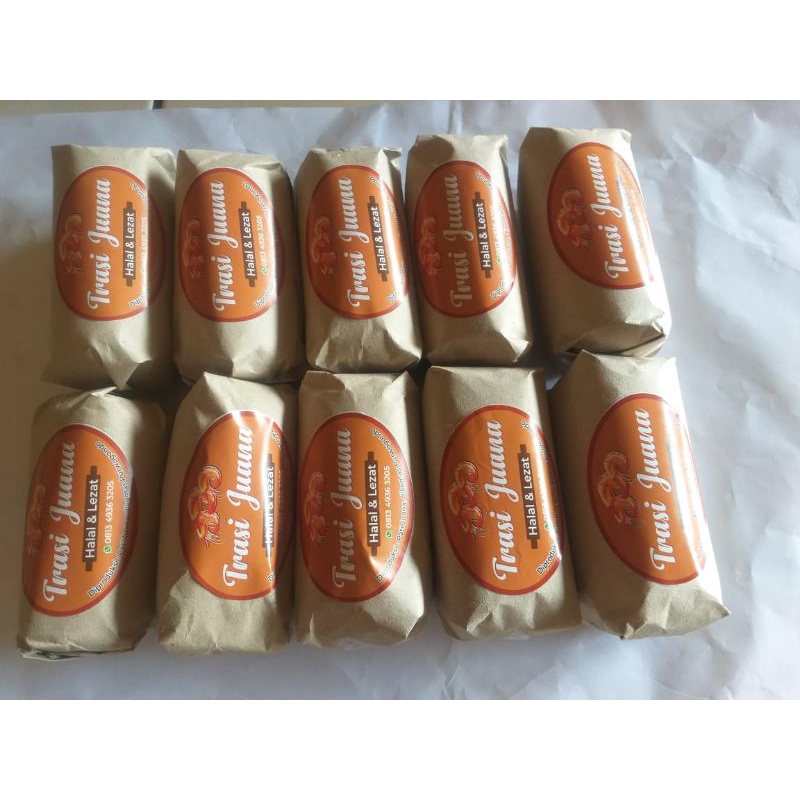 

Terasi/trasi juana asli 250 gram, halal dan lezat