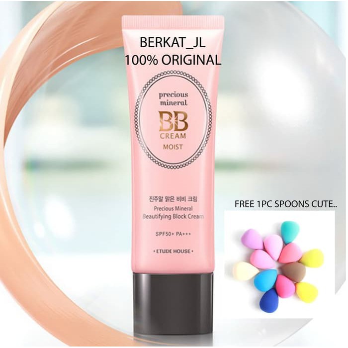 ETUDE House Precious Mineral BB Cream Moist Spf 50/PA++ ORIGINAL - VANILLA