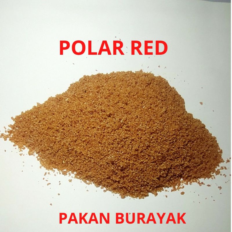 ARTEMIA POLAR RED / ARTEMIA TANPA CANGKANG / ARTEMIA INSTAN PAKAN BURAYAK ORIGINAL / UMPAN BURAYAK