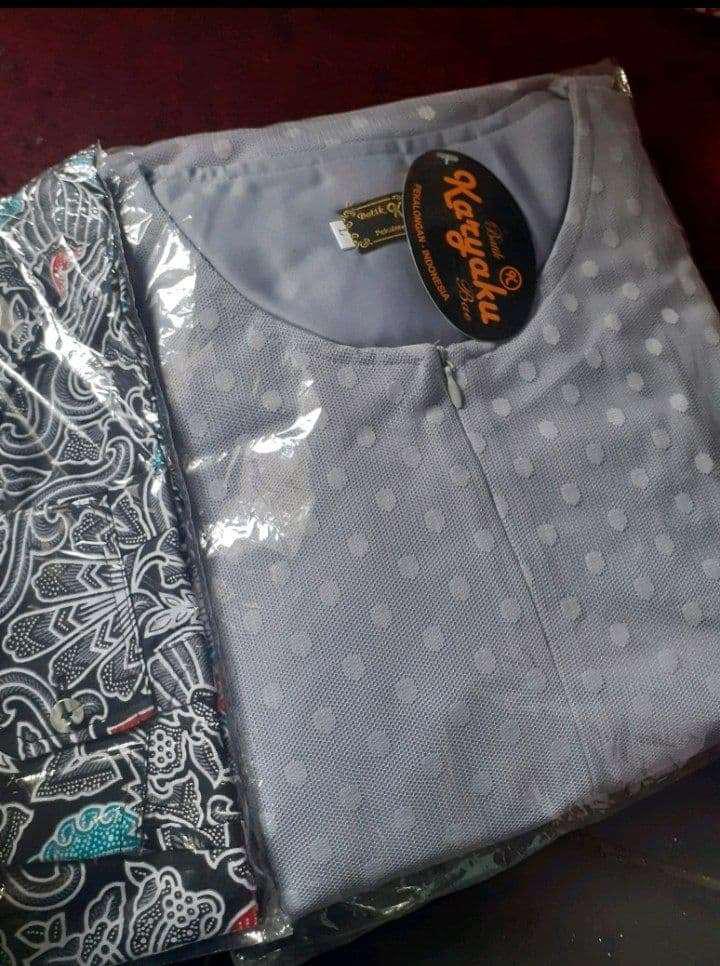 Couple Gamis Batik Sarimbit Ramadhan Lebaran Wanita Termurah Modern Best Seller