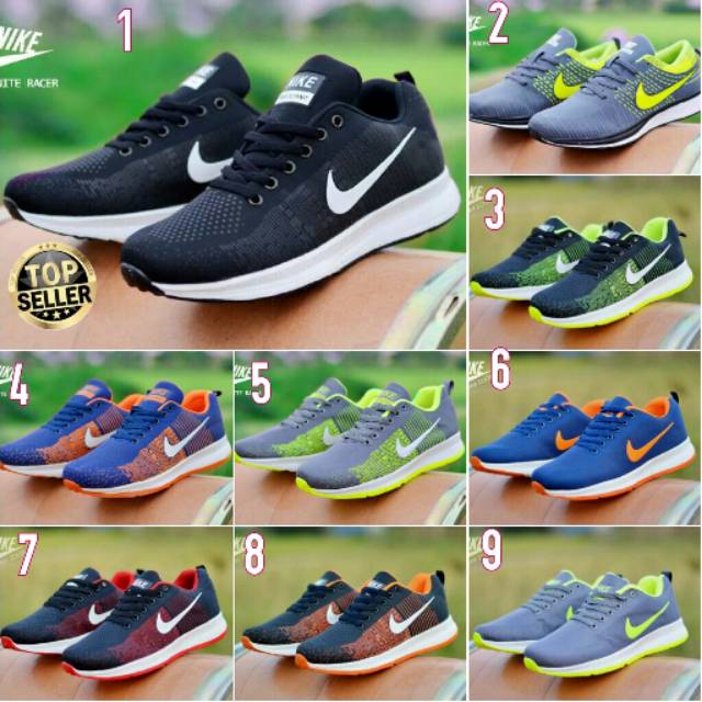Sepatu Nike 3d Sneaker Pria Sekolah Kuliah Pesta Jalan Kerja Olahraga Lari Slip On Cowok Ori