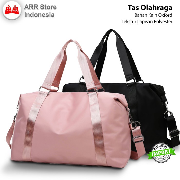 Tas Travel Penyimpanan Sport Bag Gym Fitnes Olahraga Unisex Import