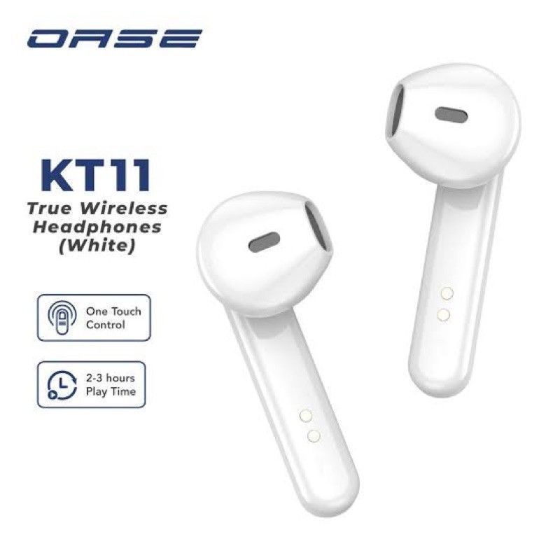 Oase KT11 Original True Wireless TWS Bluetooth 5.0 Full Bass  Resmi