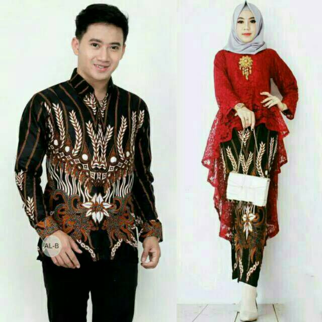 KEBAYA BRUKAT REGATA BRUKAT SET - Atasan brokat kebaya modern setelan batik gamis syari baju muslim