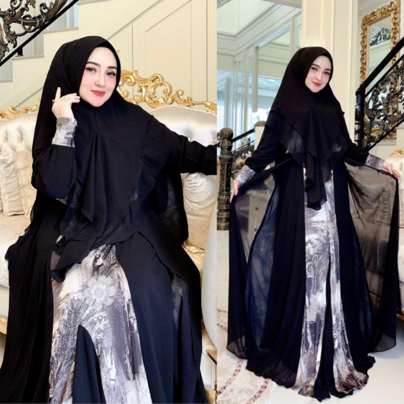 Gamis Muslimah Premium | Fatimah Syar'i ORI by Shellasaukia