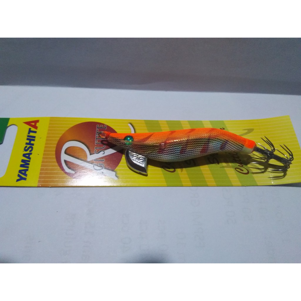 Egi / Squid Jig / Kapela / Killer " Yamashita Sutte R 2.2 Orange Rainbow "
