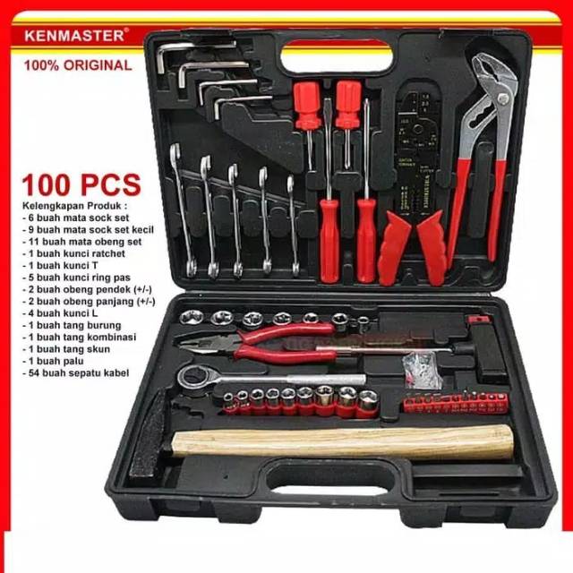 Toolkit kenmaster original 100 pcs