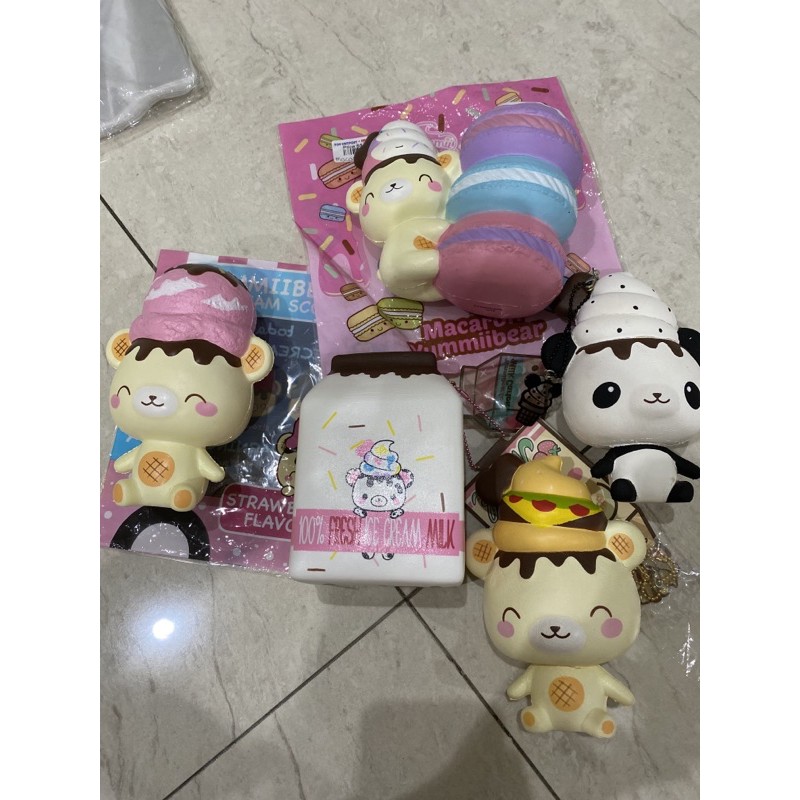 JUAL SQUISHY YUMMIIBEAR PRELOVED MURAH