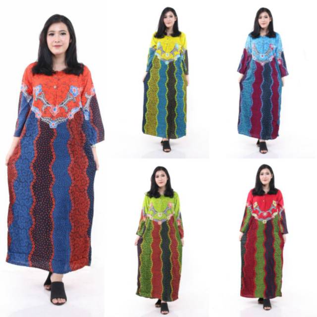 LONGDRES WARNA LONG DRES BATIK DASTER LONGDRES MAURA KENCANA UNGU ASLI PEKALONGAN