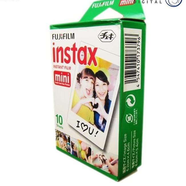 Kertas Refill Instax Mini - Single White Isi 10 - Expired Lama